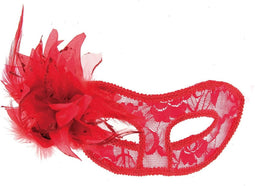 Maskarade La Traviata - Masker - One Size - Rood