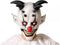 Masker Halloween Kwade Clown Wit