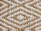 MASKI - Poef - Beige/Wit - Jute