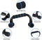 Massager en Krachttraining 6 in 1 Massage Ballen + Buikwiel + Pomp Handvat + Springtouw + Handgrijper + Kniemat Complete Kit voor Fitness Oefeningen