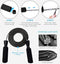 Massager en Krachttraining 6 in 1 Massage Ballen + Buikwiel + Pomp Handvat + Springtouw + Handgrijper + Kniemat Complete Kit voor Fitness Oefeningen