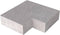 Massief hoek binnen Grijs 60/60 x 37 x 15 cm