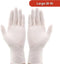 Master Gloves: Set van 100 Latex Wegwerphandschoenen in poedervorm - Maat L