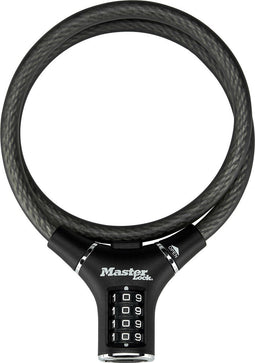 Master Lock 8229EURDPRO Kabelslot Zwart Cijferslot