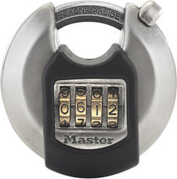 Master Lock Discus hangslot Excell 70 mm roestvrij staal M40EURDNUM