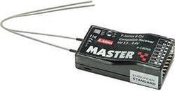 Master Modellbau F-8 (V2) 8-kanaals ontvanger 2,4 GHz