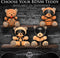 Master Series - Sexy Cadeau - Bondage Teddybeer - Jouw Speelse Partner in Plezier