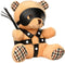 Master Series - Sexy Cadeau - Bondage Teddybeer - Jouw Speelse Partner in Plezier