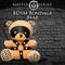 Master Series - Sexy Cadeau - Bondage Teddybeer - Jouw Speelse Partner in Plezier