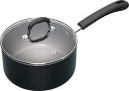 Masterclass Aluminium Steelpan Met Antiaanbaklaag En Deksel - 20 cm (8 ")
