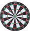 Masterdarts Dartbord tweezijdig - Ø 42 cm - Inclusief 6 pijlen en marker - Rood/Groen