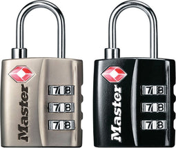 MasterLock 3-cijferig hangslot 30mm, TSA erkend, 4680EURDNKL