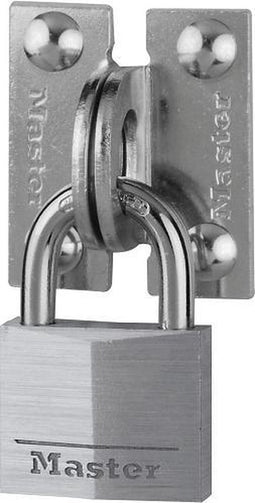 MasterLock Haakse Hangslotogen - Met Hangslot - 40 mm - Staal & Aluminium - 914060REURD
