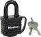 MasterLock Hangslot - Gelamineerd Staal - Zwart - 40 mm - 7804EURD