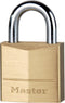 MasterLock Hangslot - Massief Messing - 20 mm - 120EURD