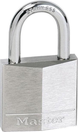 MasterLock Hangslot - Vernikkeld Massief Messing - RVS - 40 mm - 640EURD