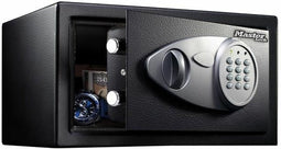 MasterLock Kluis Medium - Met digitaal slot en sleutel - Massief staal - Te verankeren - 194x290x264mm - X041ML