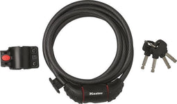 Masterlock Quantum kabelslot 10 mm x 1.800 mm zilver