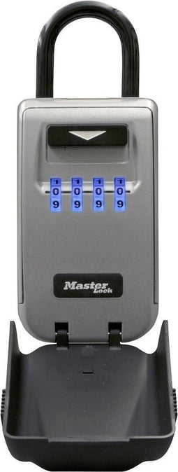 MasterLock Sleutelkluis - Met cijferslot - Met Beugel - Verlichte Toetsen - 175x72x52mm - 5424EURD