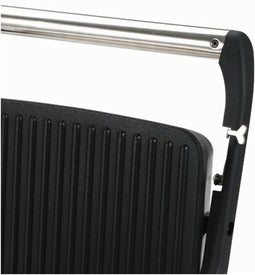 MasterPRO Contactgrill Elektrisch Anti-aanbaklaag, CoolTouch-behuizing, Oververhittingsbeveiliging Zwart/RVS