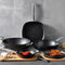 Masterpro Paella Pan - Inductie - 32 x 7.8 cm - Foodies Collection- Turbo Inductie-Titaniumcoated