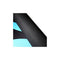 Mat voor Gaming Newskill NS-FLOORPAD Zwart Zwart/Blauw