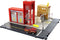 Matchbox Brandweerkazerne Matchbox Schaal 1:75 Staal Rood