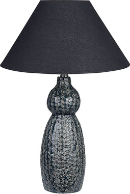 MATINA - Tafellamp - Blauw - Keramiek