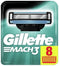 Gillette Mach3 - Scheermesjes - Dicht op de huid - 8 stuks