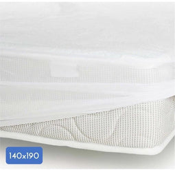 Matrasbeschermer - 140 x 190 cm x 25 cm - 100% Katoen - 170 G/M2 - LOVELY HOME