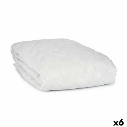 Matrasbeschermer Wit 150 x 190 cm (6 Stuks)