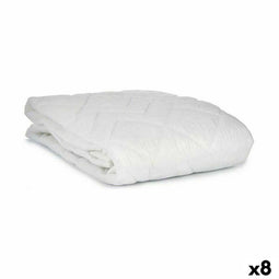 Matrasbeschermer Wit 90 x 190 cm (8 Stuks)