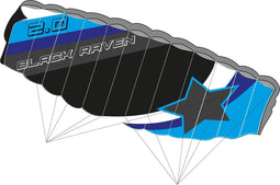 Matrasvlieger Black Raven 20 Knoop 200 cm Knoop Kites