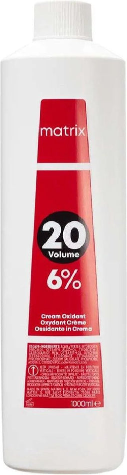 Matrix Cream Developer Oxidant 20 Vol 6% 1000ml