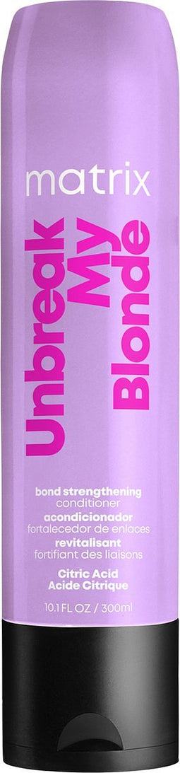 Matrix Unbreak My Blonde Conditioner – Voedt en versterkt kwetsbaar, ontkleurd haar – 300 ml