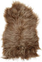 vidaXL - Stoelhoes - IJslander - schapenvacht - 70x110 - cm - bruin