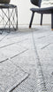 Matta - Stenkol Rond Vloerkleed - 200 rond - Rond - Laagpolig,Rond Tapijt - Modern - Wit