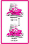Mattel Barbie 2-in-1 Skates Hardboot Verstelbaar Roze/wit Maat 27-30