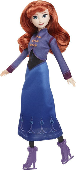 Mattel Disney Frozen Beweegbare Anna-pop Met Accessoires Paars