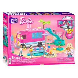 Mattel Barbie droom camper avontuur bouwset, 580dlg.