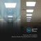 V-TAC VT-61037 - LED Paneel - 60 x 60 cm - 120lm/w - 36W - 4320 Lumens - 6500K - Wit