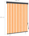 vidaXL-Rolgordijn-voor-buiten-140x250-cm-wit-en-oranje