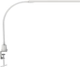 MAUL Bureaulamp LED MAULpirro dimbaar, tafelklem, wit