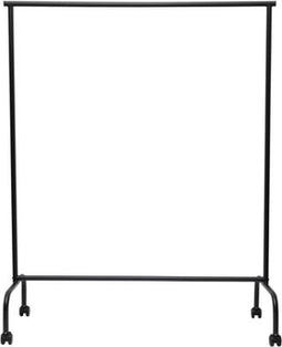 MAUL kledingrek Limbo metaal | 4 geremde wielen | hg156xbr151(220)x50cm | tot 30kg | zwart RAL9004