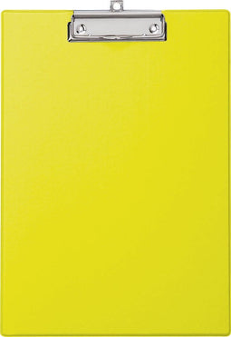 MAUL klemplaat A4 staand geel