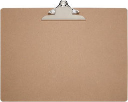 MAUL klemplaat Classic | hardboard karton | A3 liggend | bruin
