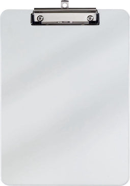 MAUL klemplaat hard kunststof A4 staand glashelder transparant