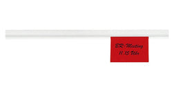 MAUL - Wandlijst maul express papierrail 50cm zelfklevend wit | 100 stuks