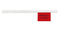 MAUL - Wandlijst maul express papierrail 50cm zelfklevend wit | 100 stuks
