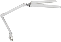 MAULcraft duo LED Bureaulamp - dimmbaar - tafelklem - wit - metaal - 1 stuk - 103.5 x 16 x 52 cm - MAUL